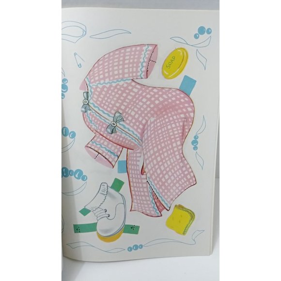 Vintage Saalfield Uncut Paper Dolls Baby Brother Book - Picture 4 of 7